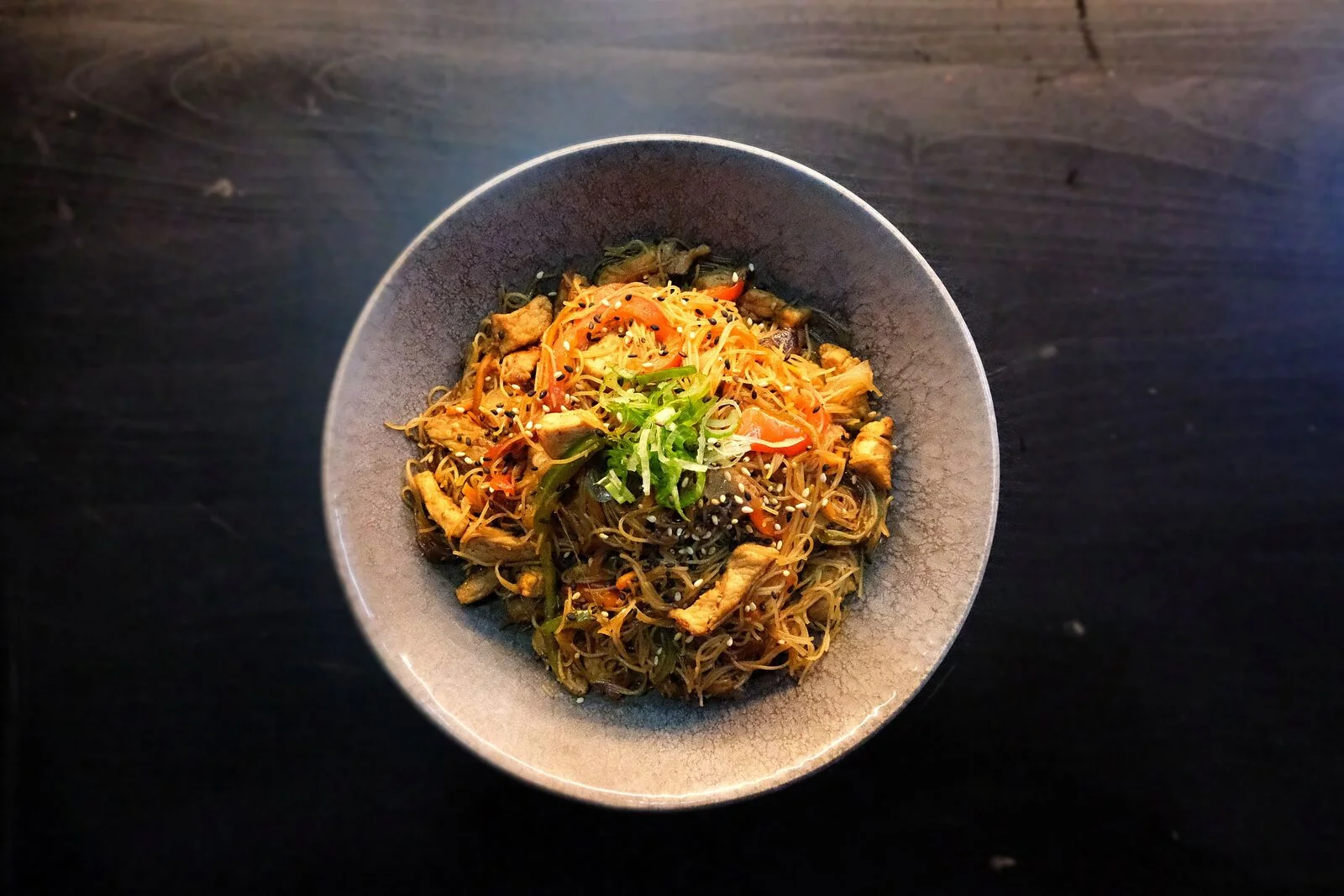 Yakisoba de ternera